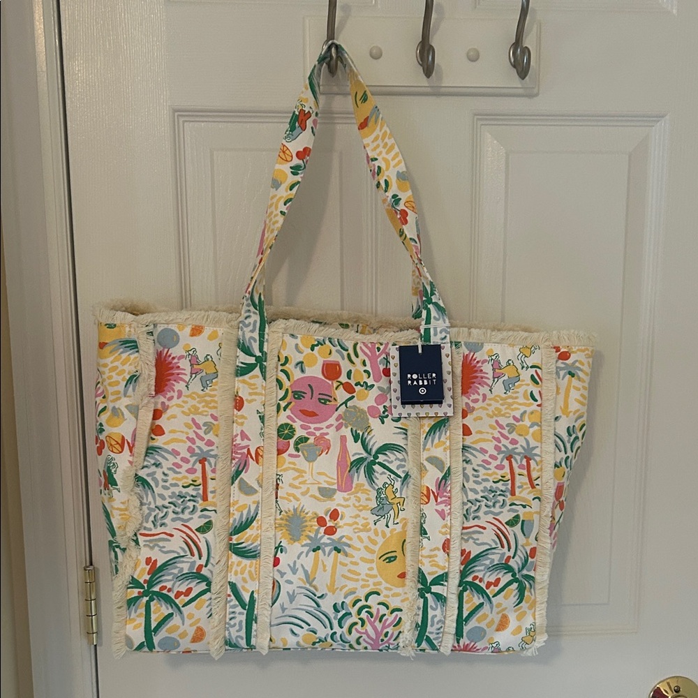 Roller Rabbit x Target women’s beach tote